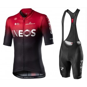 Tenue Maillot + Cuissard à Bretelles 2020 TEAM INEOS N001